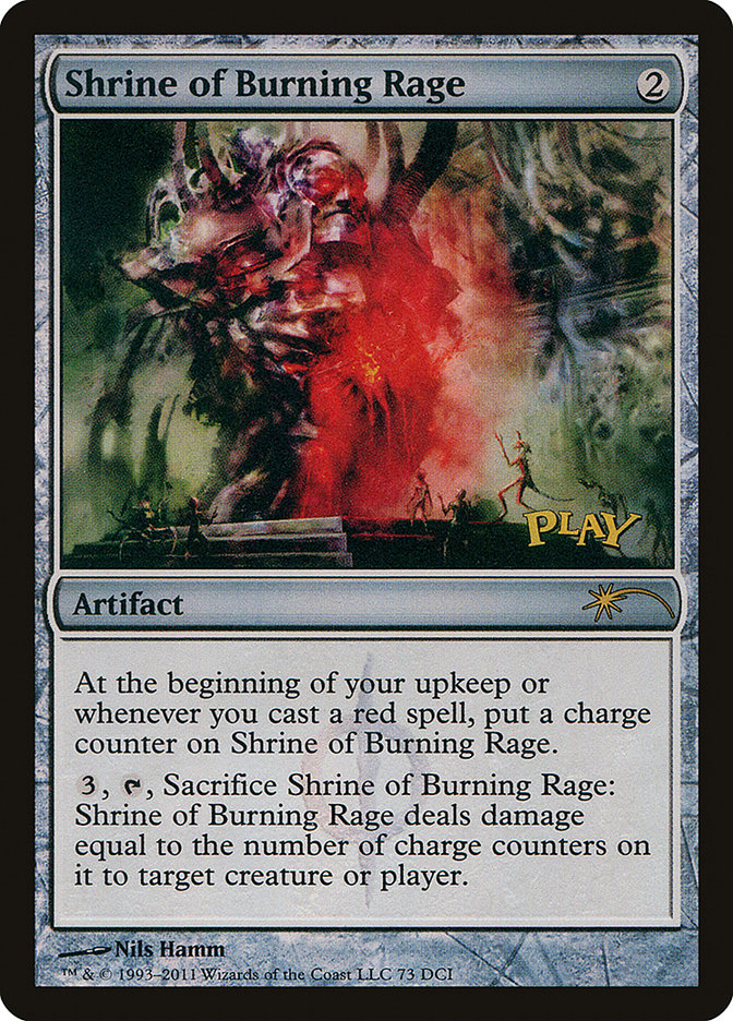 Shrine of Burning Rage [Wizards Play Network 2011] | Devastation Store