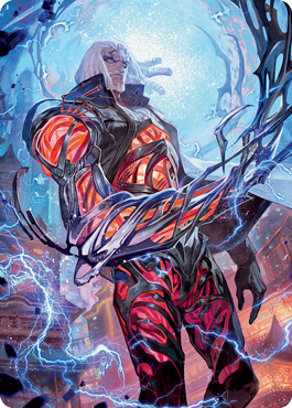 Tezzeret, Betrayer of Flesh Art Card [Kamigawa: Neon Dynasty Art Series] | Devastation Store