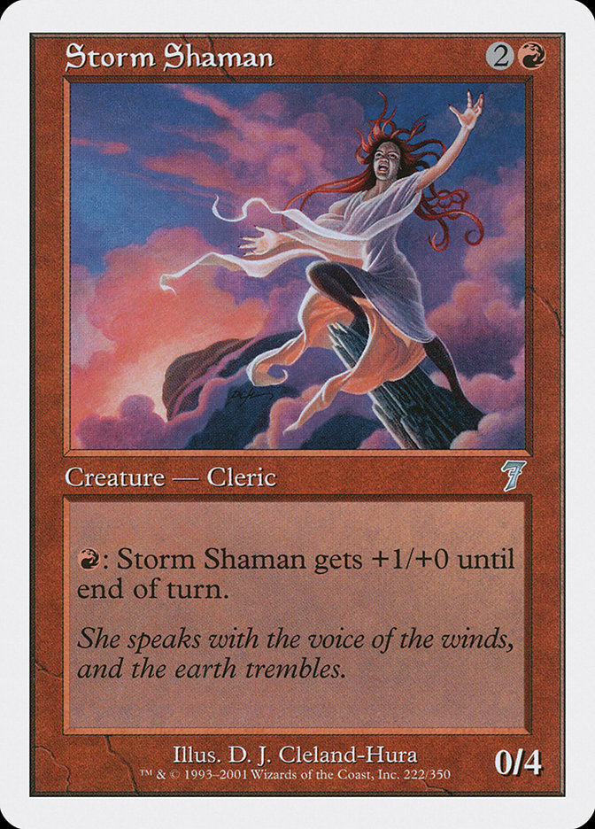 Storm Shaman [Seventh Edition] | Devastation Store