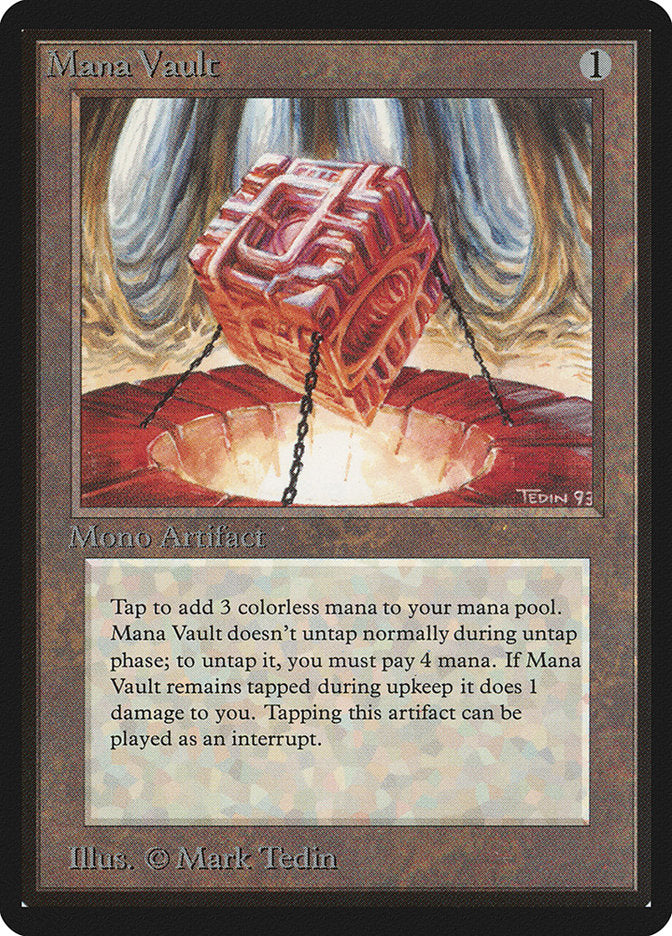 Mana Vault [Limited Edition Beta] | Devastation Store