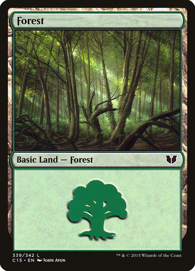 Forest (339) [Commander 2015] - Devastation Store | Devastation Store