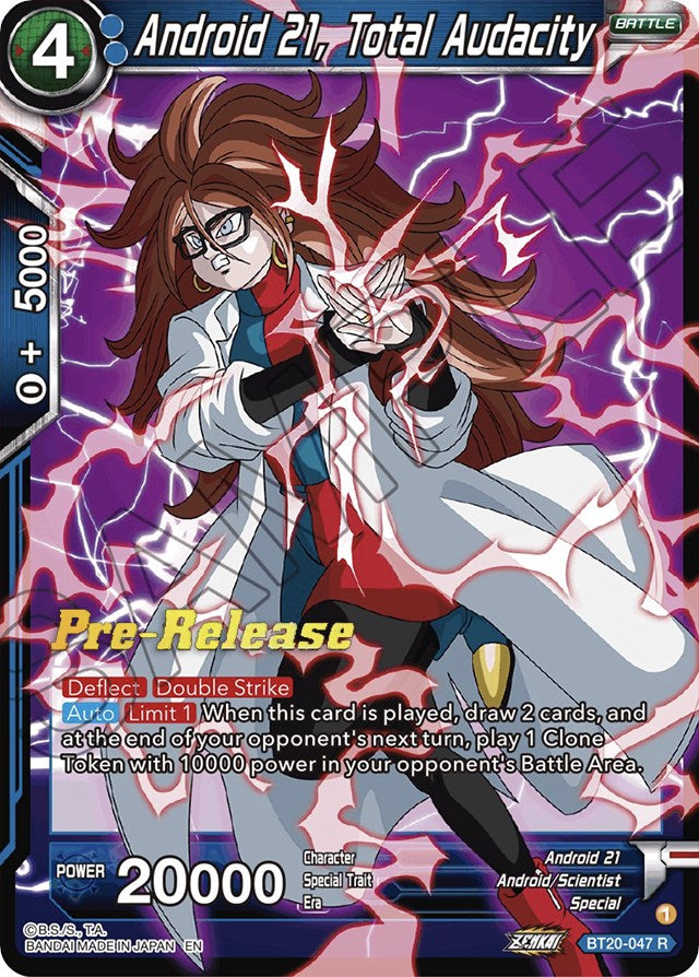 Android 21, Total Audacity (BT20-047) [Power Absorbed Prerelease Promos] | Devastation Store