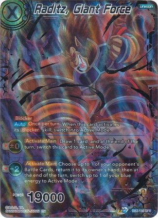 Raditz, Giant Force [DB3-136] | Devastation Store