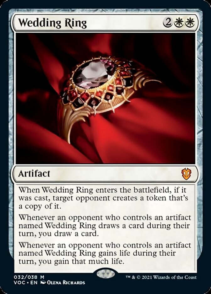 Wedding Ring [Innistrad: Crimson Vow Commander] | Devastation Store
