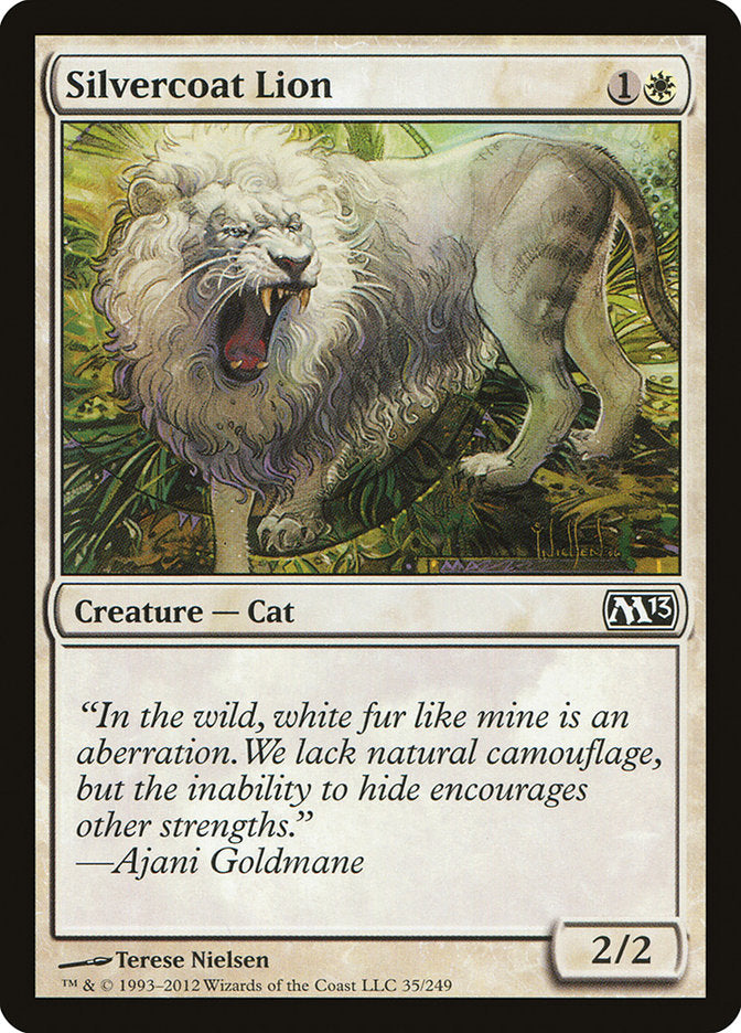 Silvercoat Lion [Magic 2013] | Devastation Store