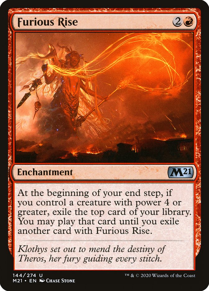 Furious Rise [Core Set 2021] | Devastation Store