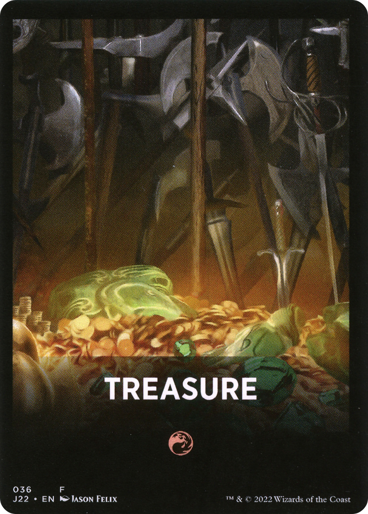 Treasure Theme Card [Jumpstart 2022 Front Cards] | Devastation Store