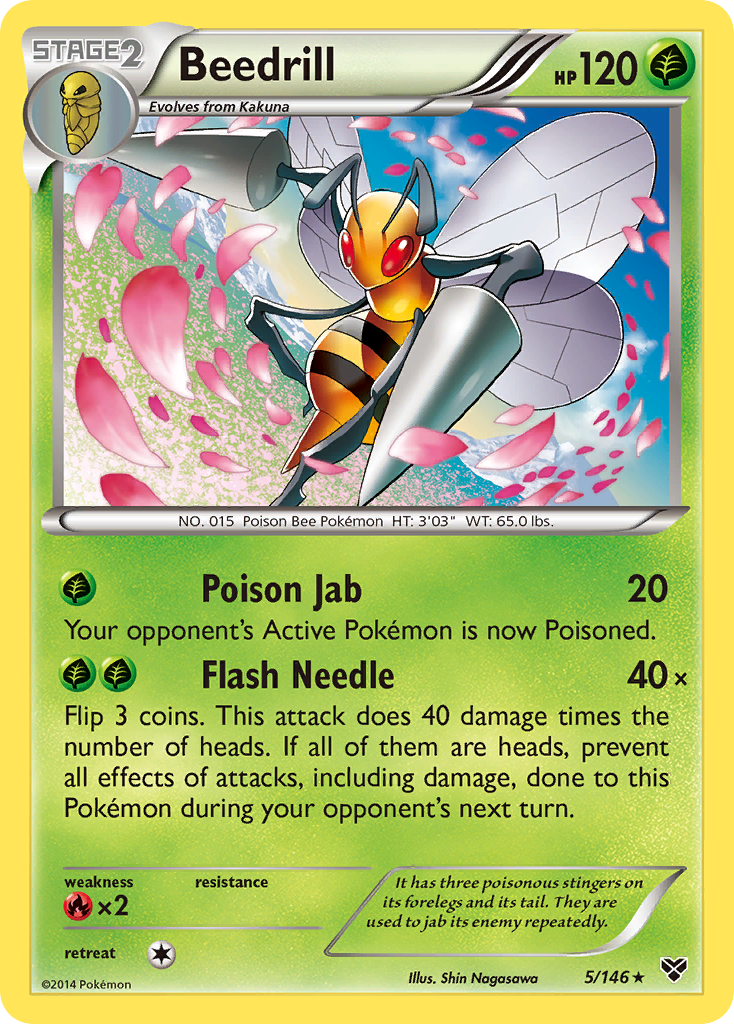 Beedrill (5/146) [XY: Base Set] | Devastation Store