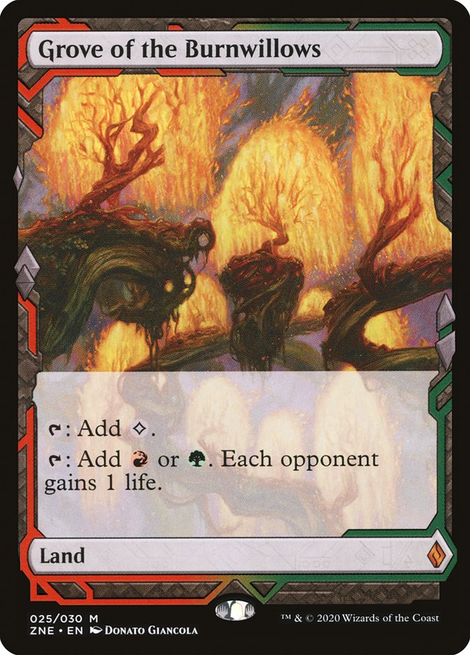 Grove of the Burnwillows (Expeditions) [Zendikar Rising Expeditions] | Devastation Store