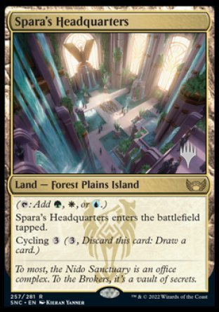 Spara's Headquarters (Promo Pack) [Streets of New Capenna Promos] | Devastation Store
