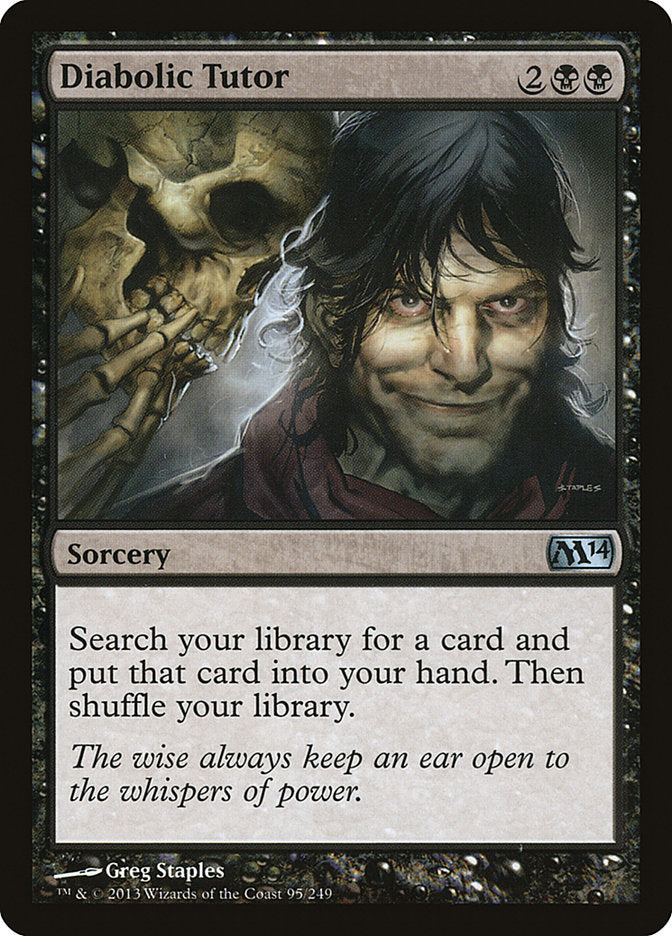 Diabolic Tutor [Magic 2014] | Devastation Store