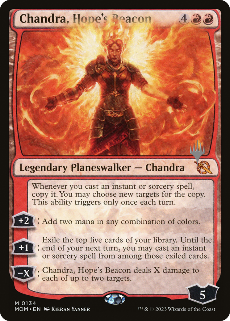 Chandra, Hope's Beacon (Promo Pack) [March of the Machine Promos] | Devastation Store