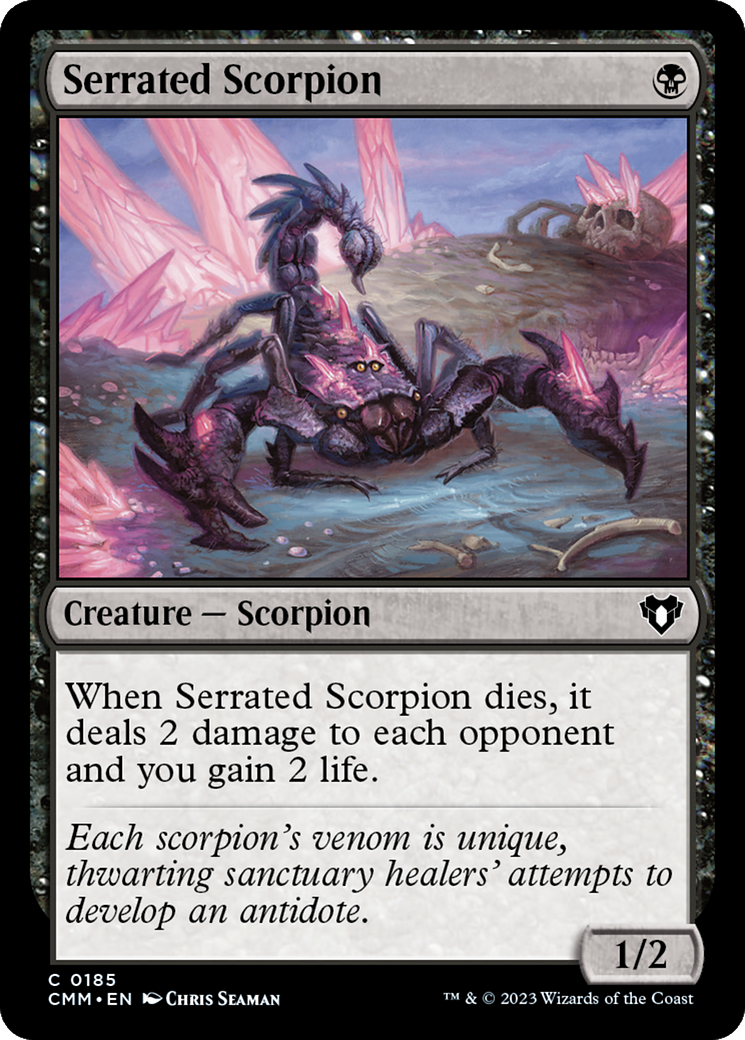 Serrated Scorpion [Commander Masters] | Devastation Store