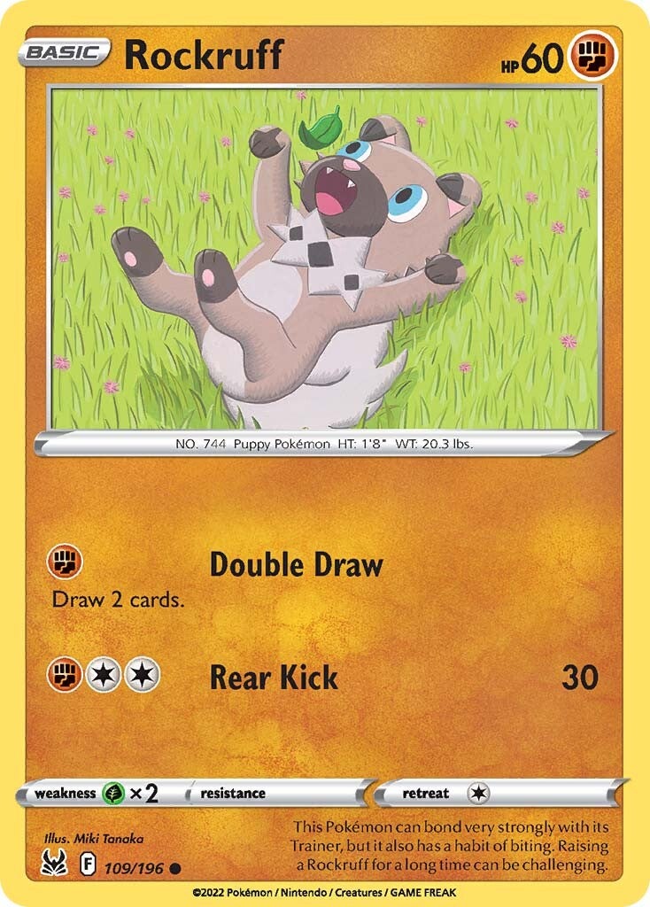 Rockruff (109/196) [Sword & Shield: Lost Origin] | Devastation Store