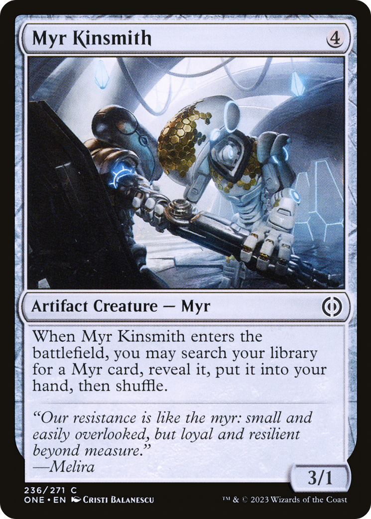Myr Kinsmith [Phyrexia: All Will Be One] | Devastation Store