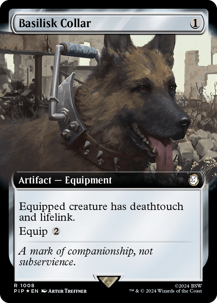 Basilisk Collar (Extended Art) (Surge Foil) [Fallout] | Devastation Store