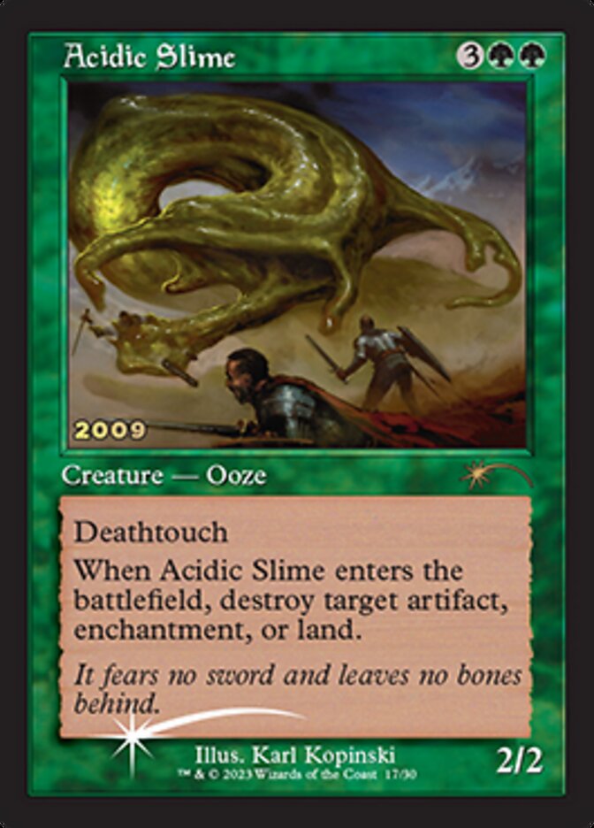 Acidic Slime [30th Anniversary Promos] | Devastation Store