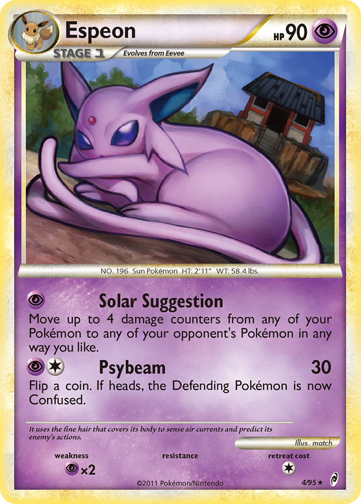 Espeon (4/95) [HeartGold & SoulSilver: Call of Legends] | Devastation Store