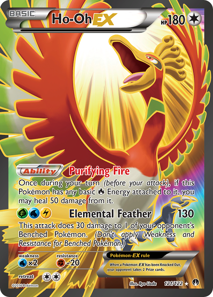 Ho-Oh EX (121/122) [XY: BREAKpoint] | Devastation Store