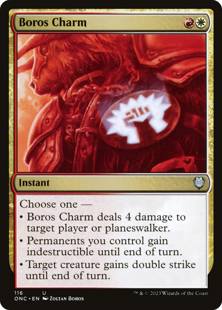 Boros Charm [Phyrexia: All Will Be One Commander] | Devastation Store