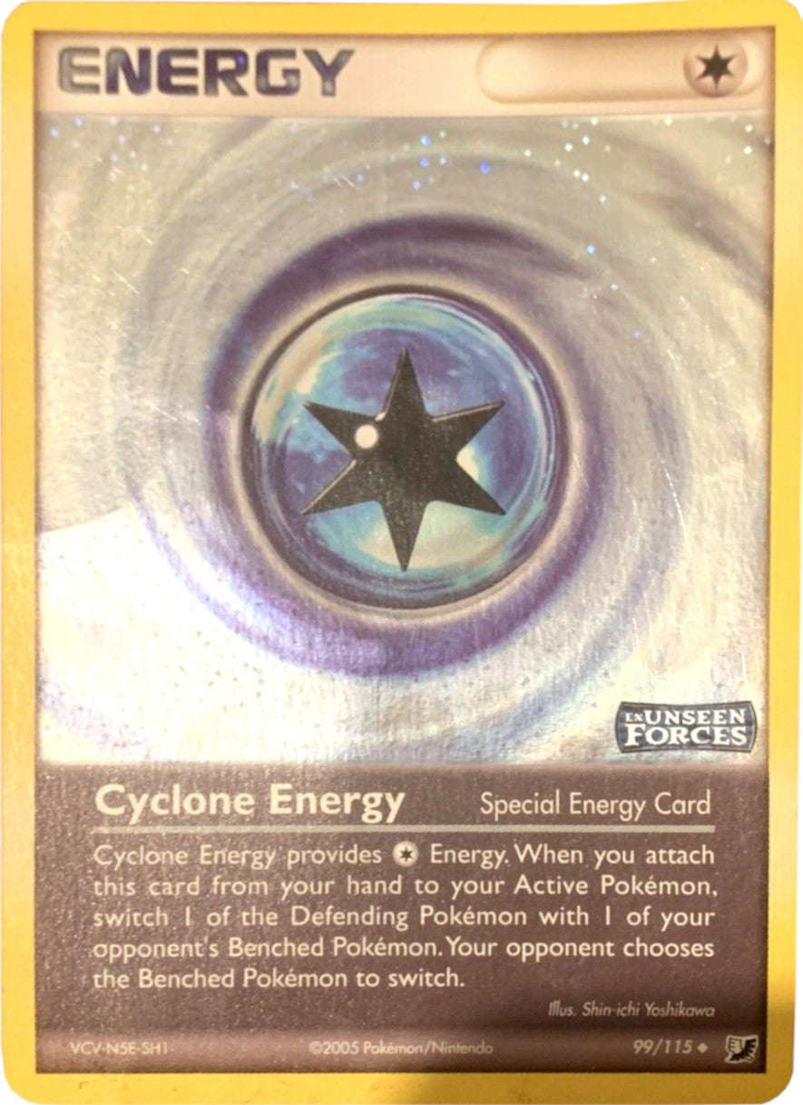 Cyclone Energy (99/115) (Stamped) [EX: Unseen Forces] | Devastation Store