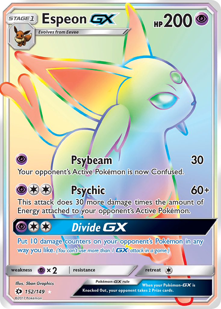 Espeon GX (152/149) [Sun & Moon: Base Set] | Devastation Store