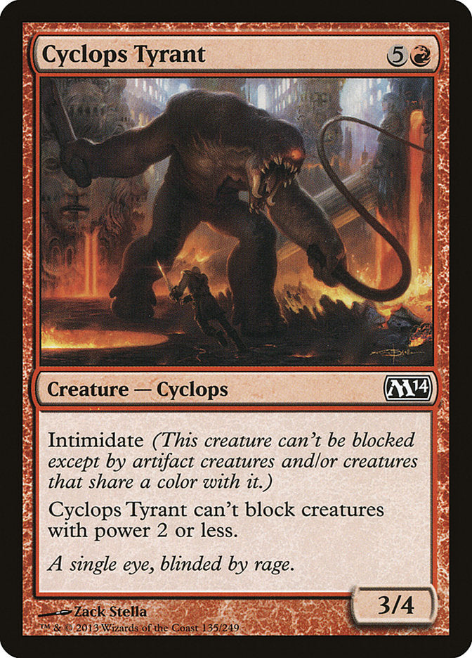 Cyclops Tyrant [Magic 2014] | Devastation Store