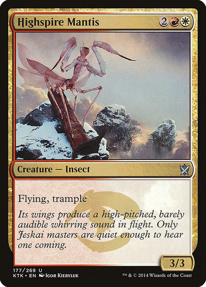 Highspire Mantis [Khans of Tarkir] - Devastation Store | Devastation Store