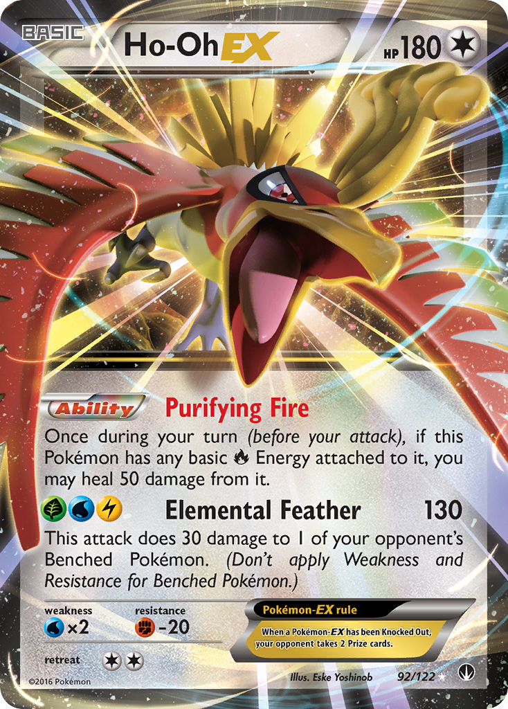 Ho-Oh EX (92/122) [XY: BREAKpoint] | Devastation Store