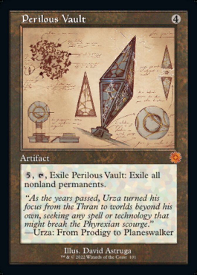 Perilous Vault (Retro Schematic) [The Brothers' War Retro Artifacts] | Devastation Store