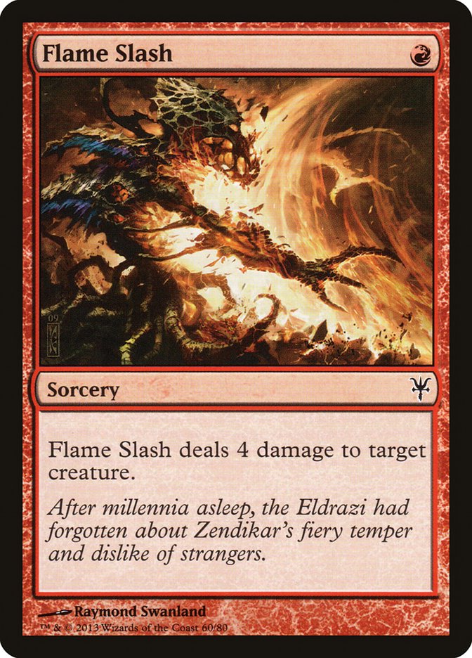 Flame Slash [Duel Decks: Sorin vs. Tibalt] - Devastation Store | Devastation Store