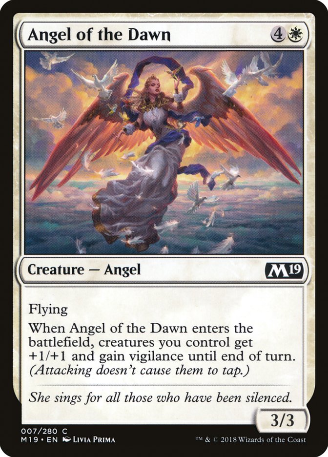 Angel of the Dawn [Core Set 2019] | Devastation Store
