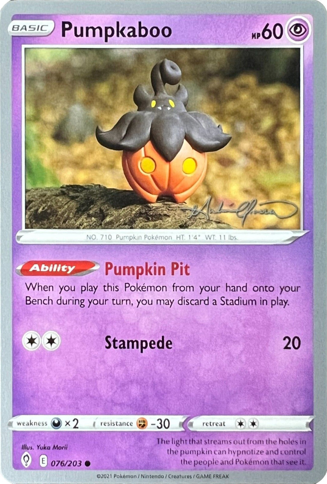 Pumpkaboo (076/203) (The Shape of Mew - Andre Chiasson) [World Championships 2022] | Devastation Store