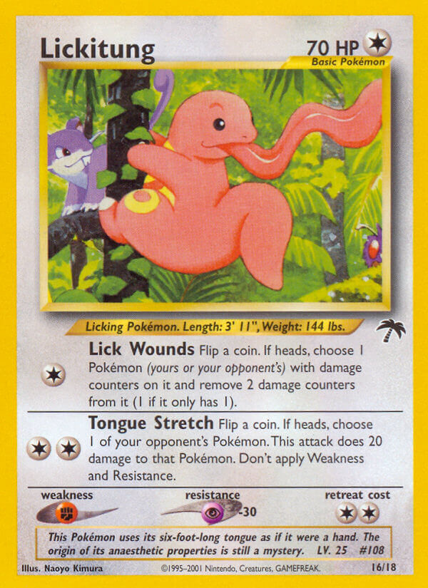 Lickitung (16/18) [Southern Islands] | Devastation Store