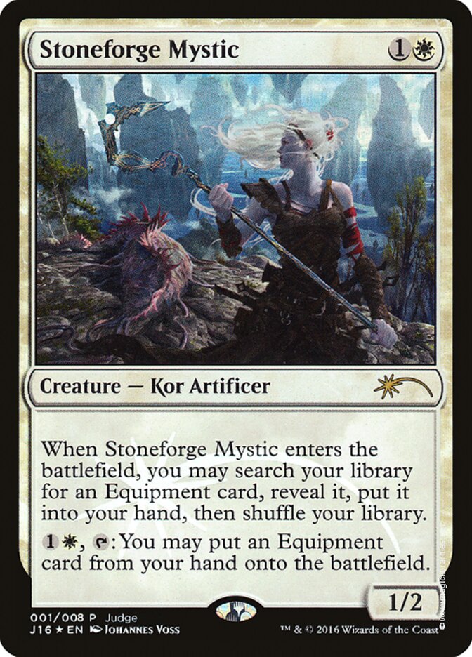 Stoneforge Mystic [Judge Gift Cards 2016] | Devastation Store