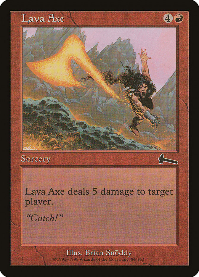 Lava Axe [Urza's Legacy] | Devastation Store