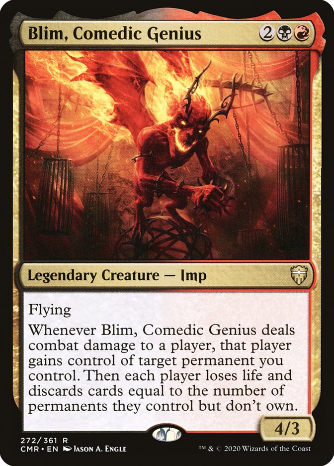 Blim, Comedic Genius [Commander Legends] | Devastation Store