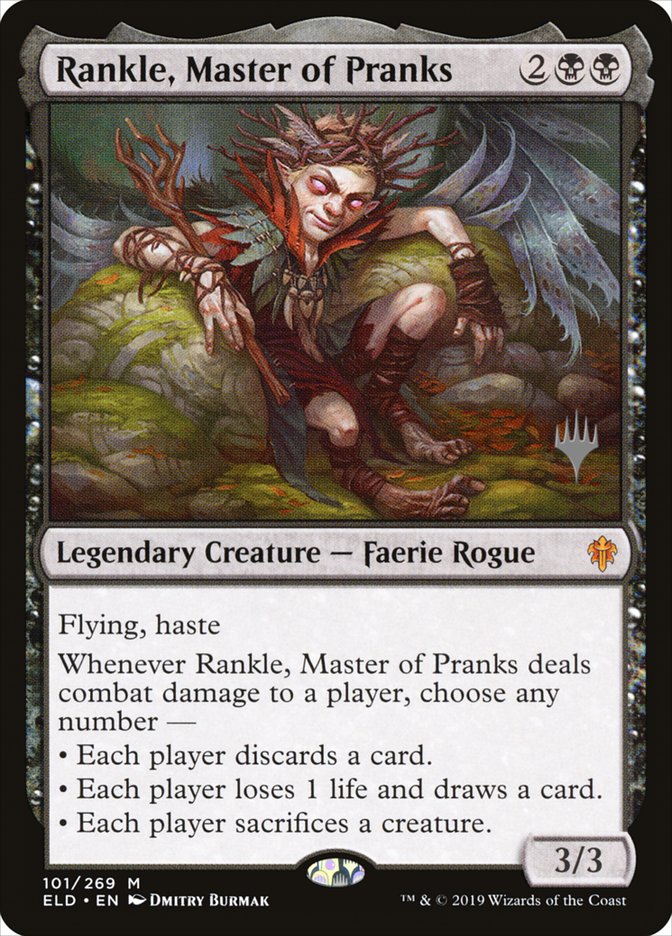 Rankle, Master of Pranks (Promo Pack) [Throne of Eldraine Promos] | Devastation Store