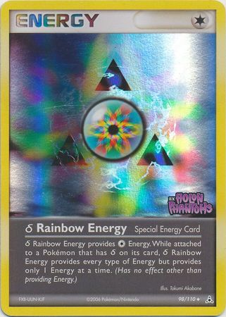 Rainbow Energy (98/110) (Delta Species) (Stamped) [EX: Holon Phantoms] | Devastation Store