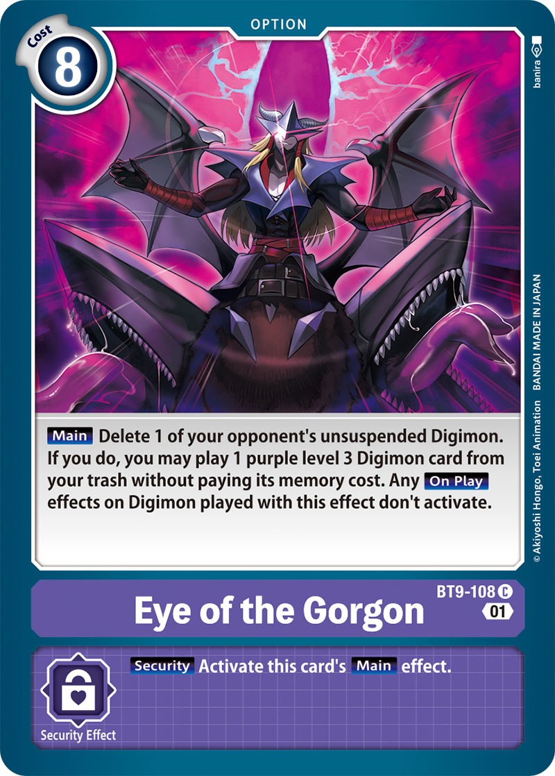 Eye of the Gorgon [BT9-108] [X Record] | Devastation Store