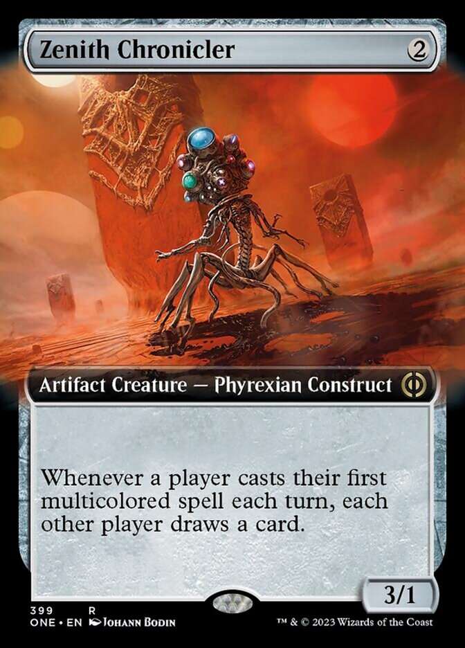 Zenith Chronicler (Extended Art) [Phyrexia: All Will Be One] | Devastation Store
