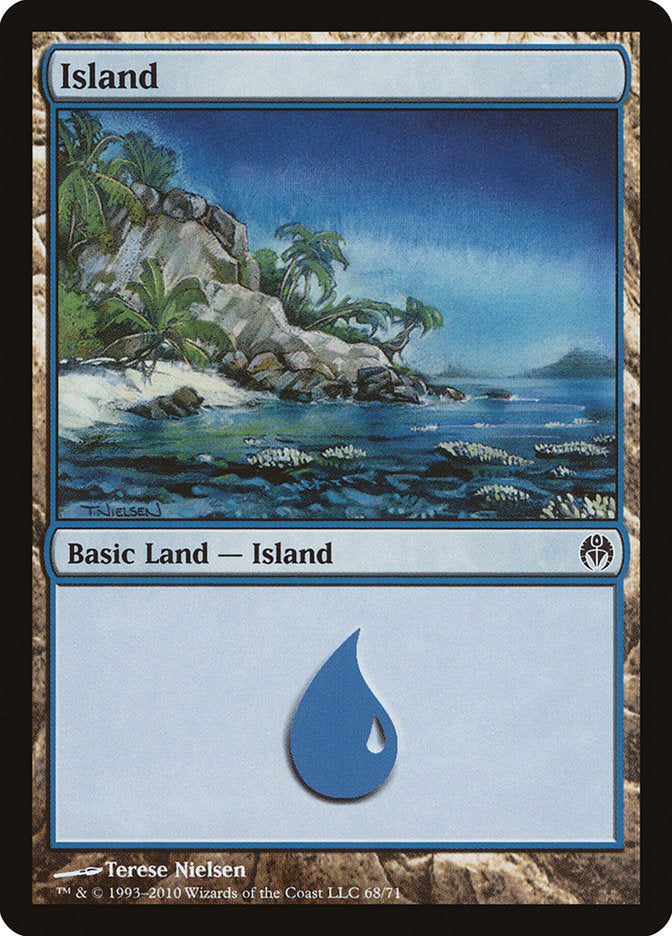 Island (68) [Duel Decks: Phyrexia vs. the Coalition] - Devastation Store | Devastation Store