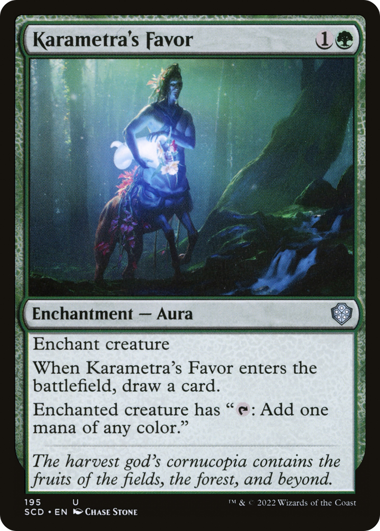 Karametra's Favor [Starter Commander Decks] | Devastation Store