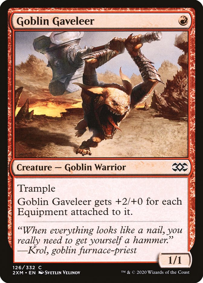 Goblin Gaveleer [Double Masters] | Devastation Store