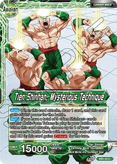 Tien Shinhan // Tien Shinhan, Mysterious Technique (EB1-024) [Battle Evolution Booster] | Devastation Store