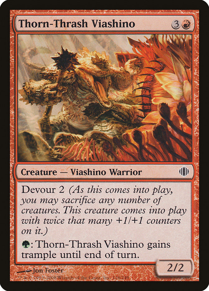 Thorn-Thrash Viashino [Shards of Alara] | Devastation Store