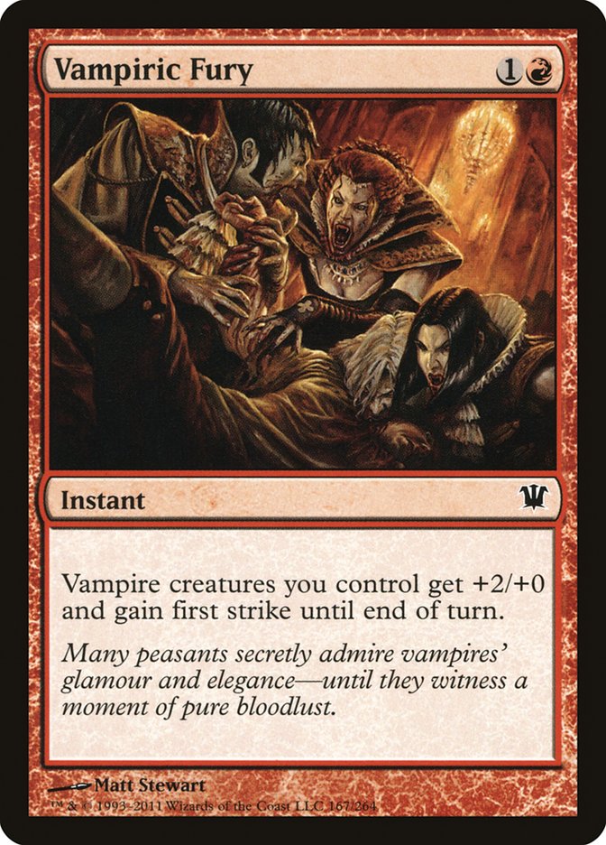 Vampiric Fury [Innistrad] | Devastation Store