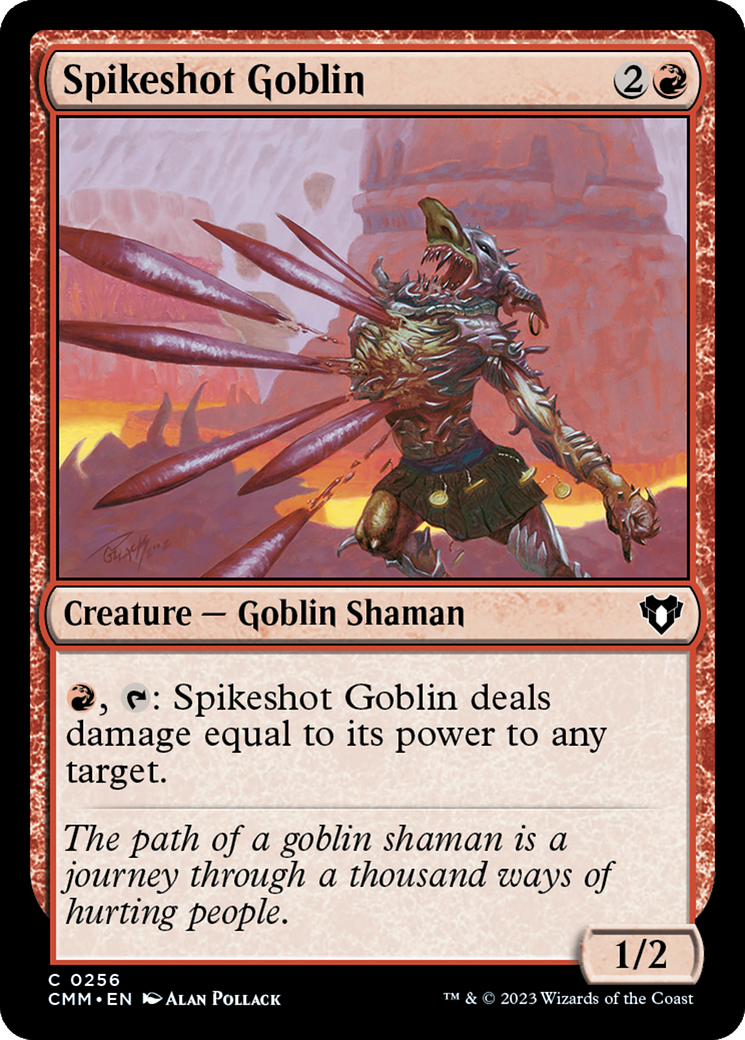 Spikeshot Goblin [Commander Masters] | Devastation Store