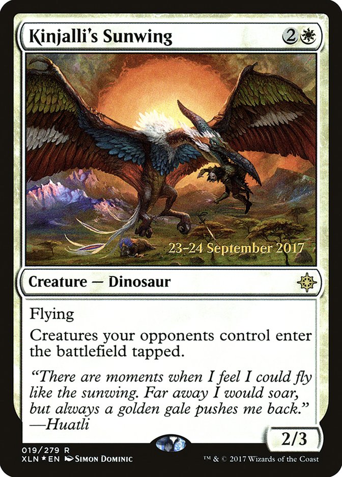 Kinjalli's Sunwing  [Ixalan Prerelease Promos] | Devastation Store