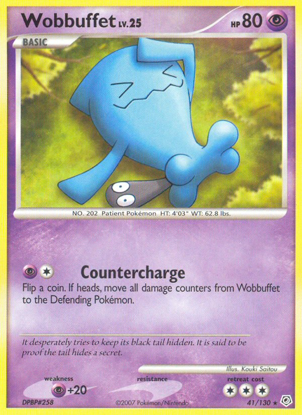 Wobbuffet (41/130) [Diamond & Pearl: Base Set] | Devastation Store